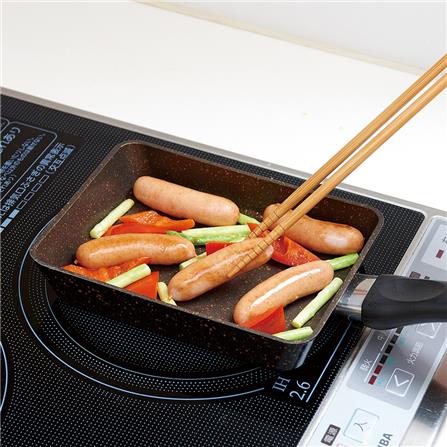 AIMEDIA IH Gold Marble Coating Egg Pan | Isetan KL Online Store