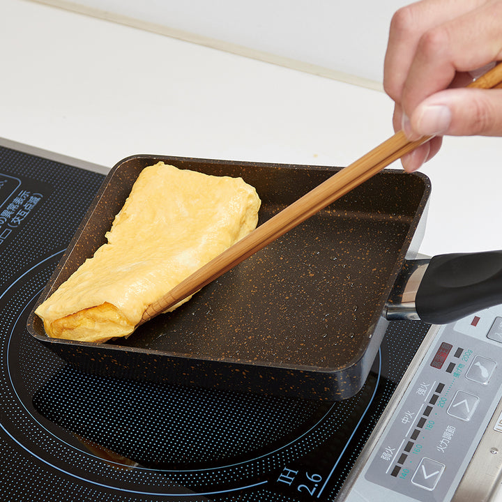 AIMEDIA IH Gold Marble Coating Egg Pan | Isetan KL Online Store