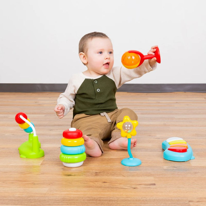 BABY TREND 3-in-1 Bounce N Play Activity Center - Woodland Walk | Isetan KL Online Store