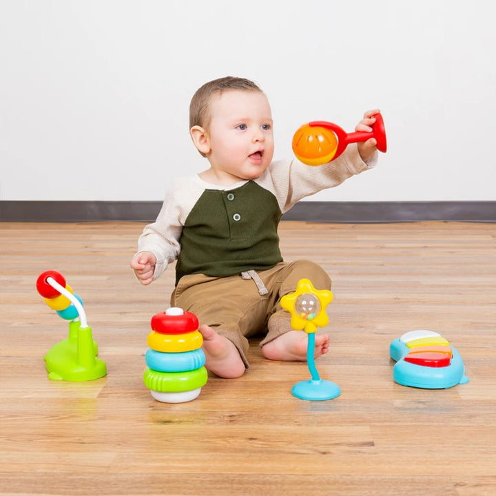 BABY TREND 3-in-1 Bounce N Play Activity Center - Woodland Walk | Isetan KL Online Store