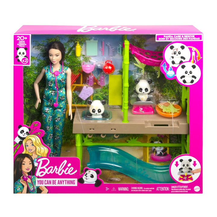 BARBIE HKT77 Barbie Panda Rescue Playset with Doll | Isetan KL Online Store
