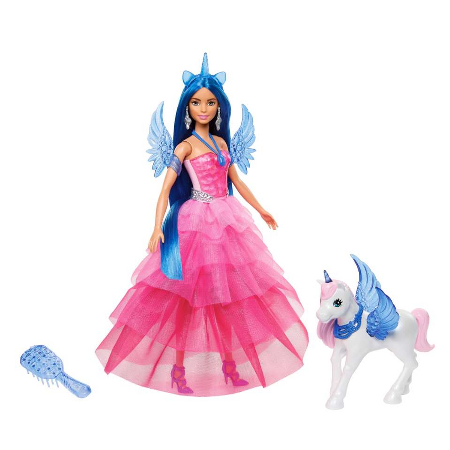 BARBIE HRR16 Barbie Fairytale 65th Anniv Sapphire Doll | Isetan KL Online Store