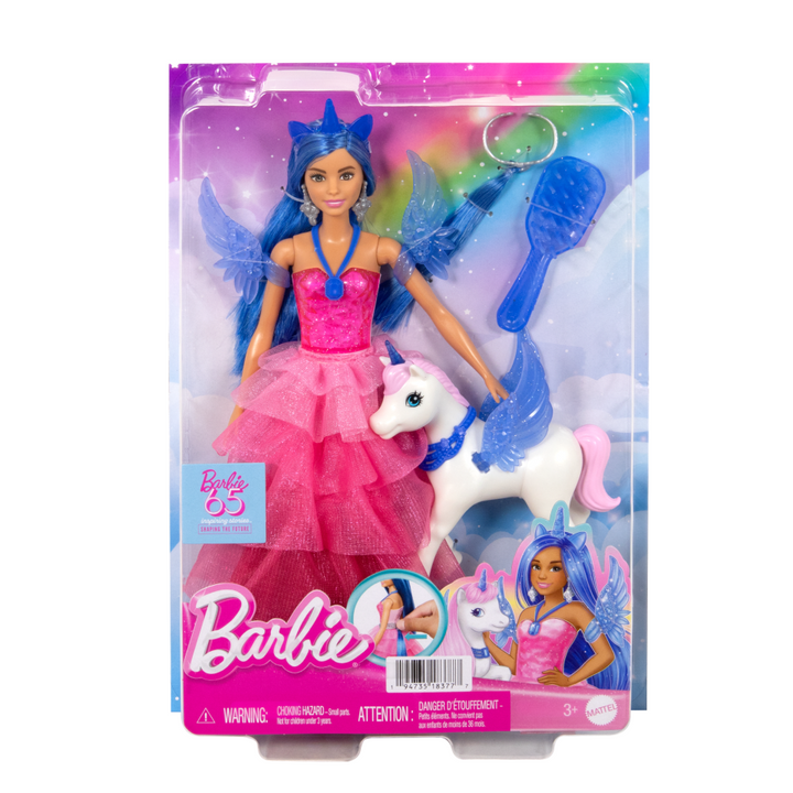 BARBIE HRR16 Barbie Fairytale 65th Anniv Sapphire Doll | Isetan KL Online Store