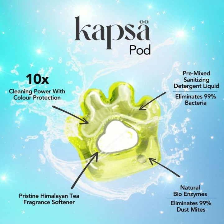 Himalayan Tea Laundry Pods (1 Capsule /30 Capsules)