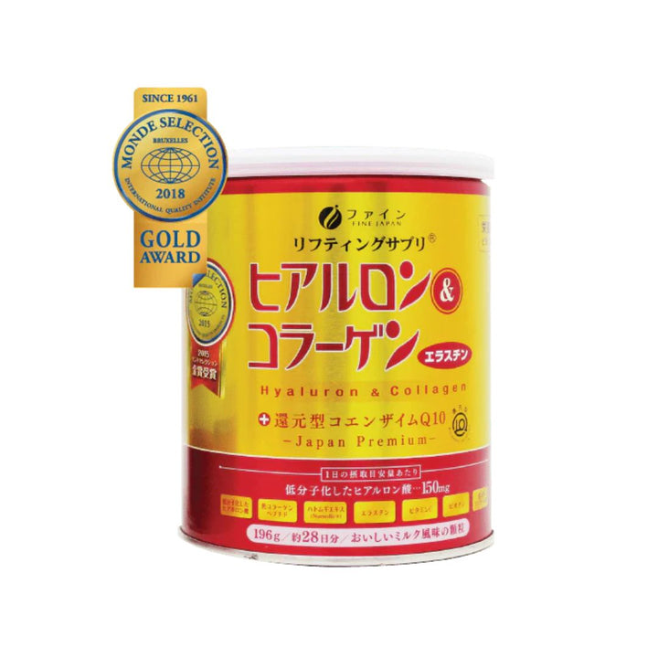 Premium Hyaluron & Collagen with Ubiquinol Q10 (Tin/Refill)