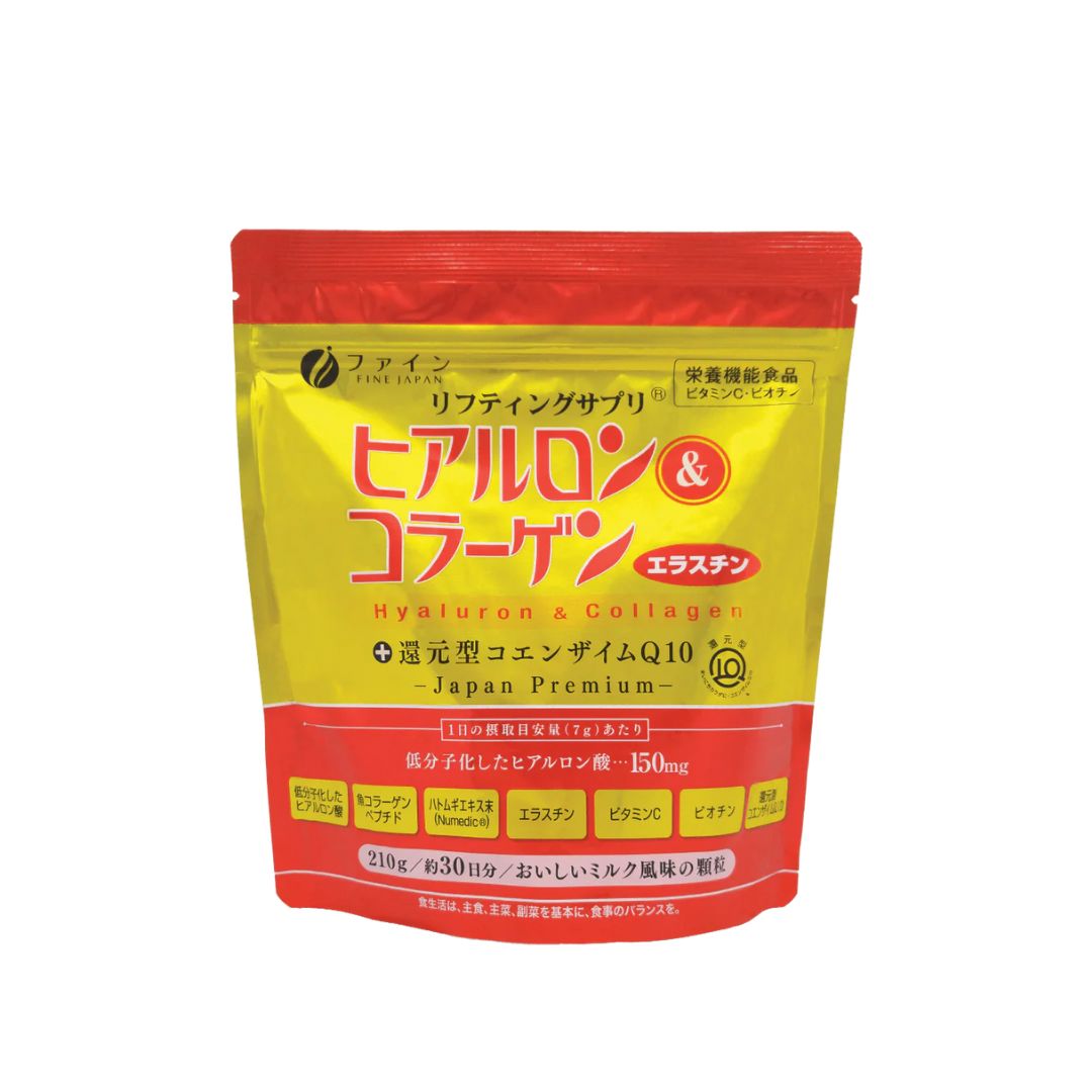 Premium Hyaluron & Collagen with Ubiquinol Q10 (Tin/Refill)