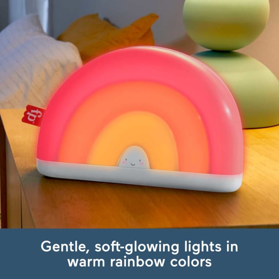 FISHER-PRICE HGB91 Soothe & Glow Rainbow Sound Machine With Music And Lights | Isetan KL Online Store