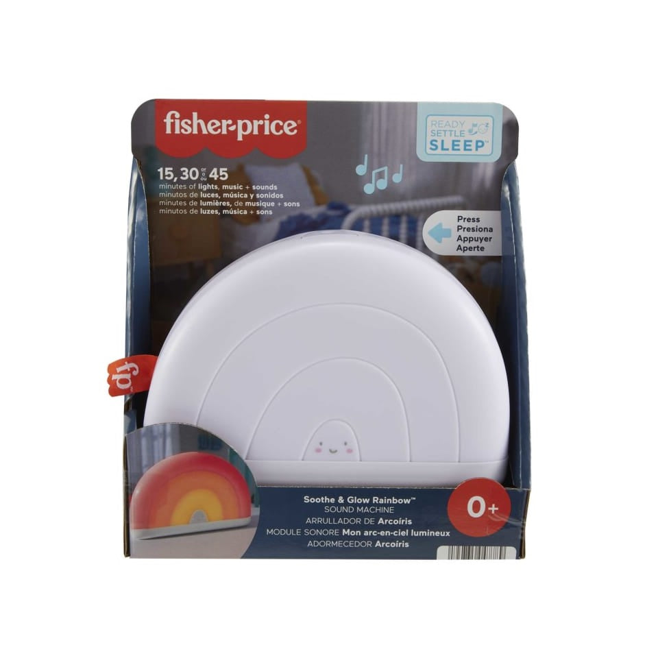 FISHER-PRICE HGB91 Soothe & Glow Rainbow Sound Machine With Music And Lights | Isetan KL Online Store