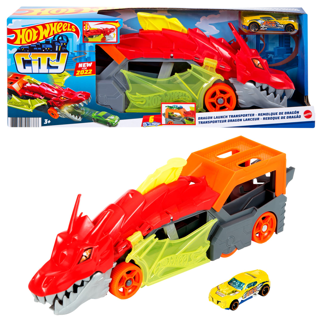 HOT WHEELS GTK42 City Dragon Hauler | Isetan KL Online Store