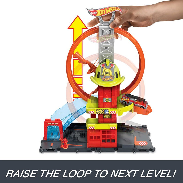 HOT WHEELS HKX41 City Super Fire Station | Isetan KL Online Store