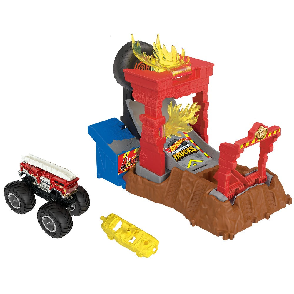HOT WHEELS HNB87 Monster Truck Arena World: Entry Challenge (Assorted) | Isetan KL Online Store