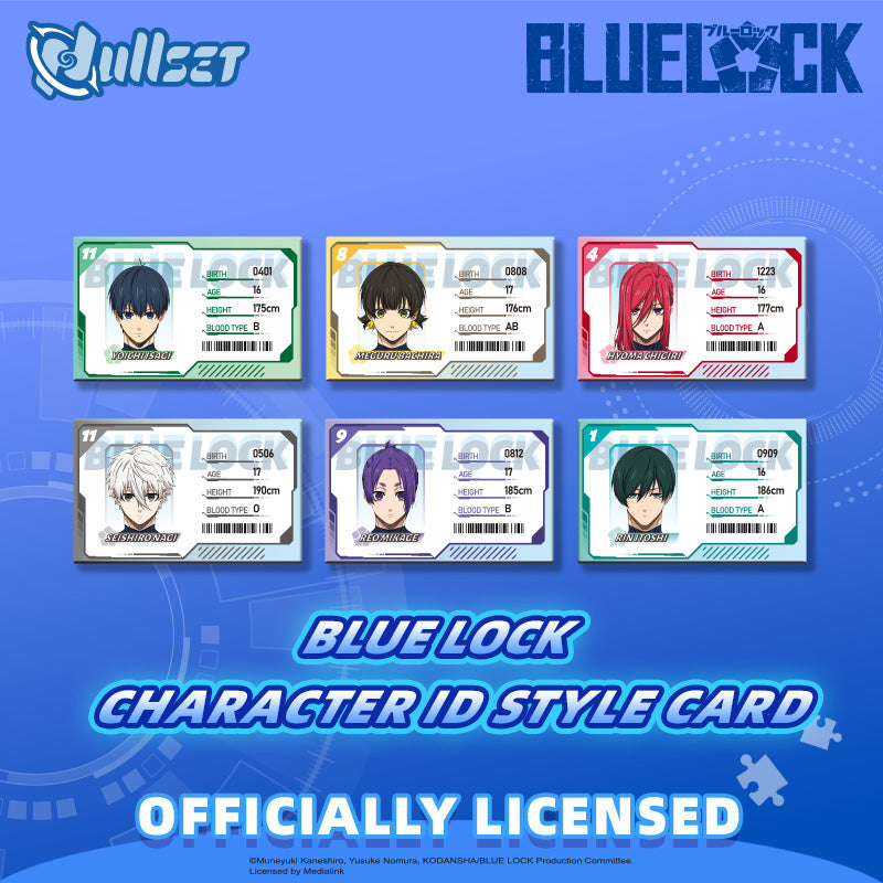 Blue Lock Character ID card
