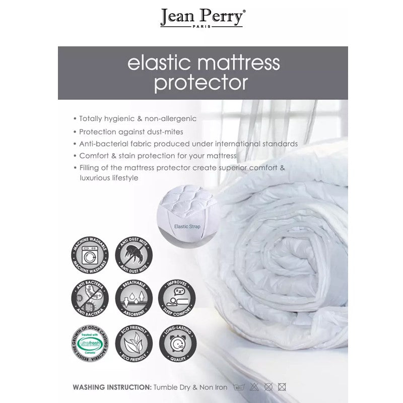 JEAN PERRY Elastic Mattress Protector | Isetan KL Online Store