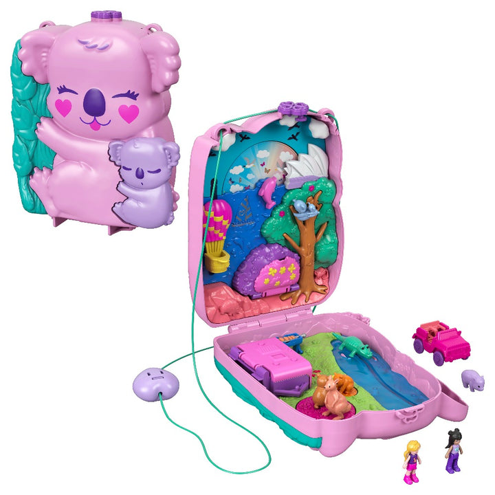 MATTEL GAMES GKJ63 Polly Pocket Large Wearable Compact (Assorted) | Isetan KL Online Store
