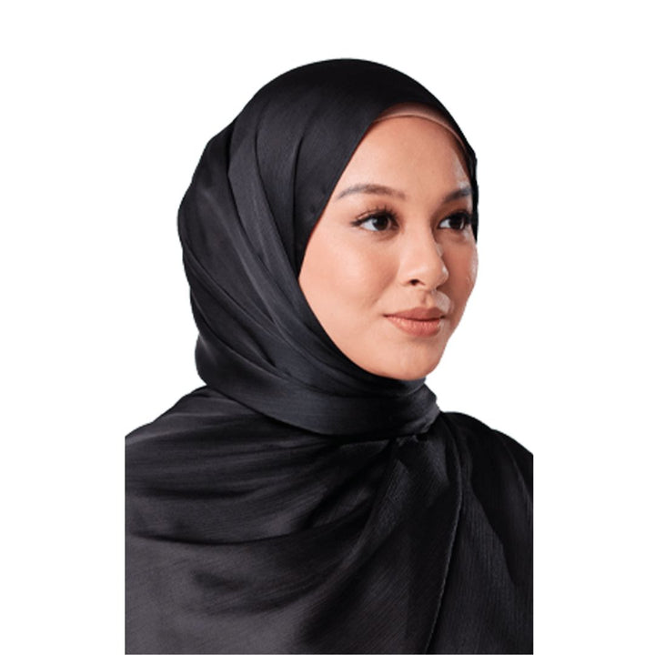 Maya Crinkle Satin Scarf