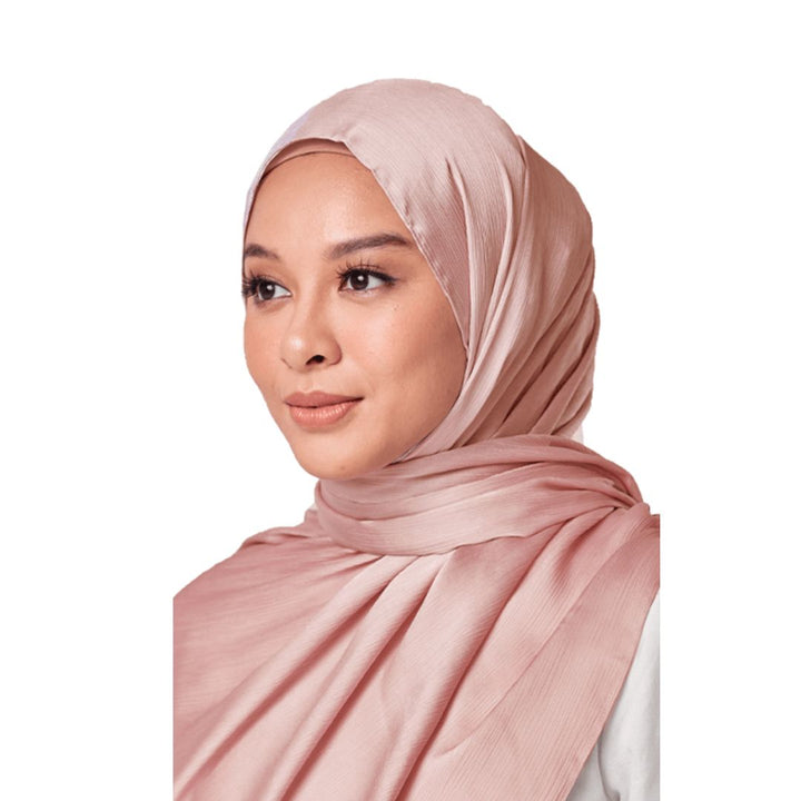 Maya Crinkle Satin Scarf