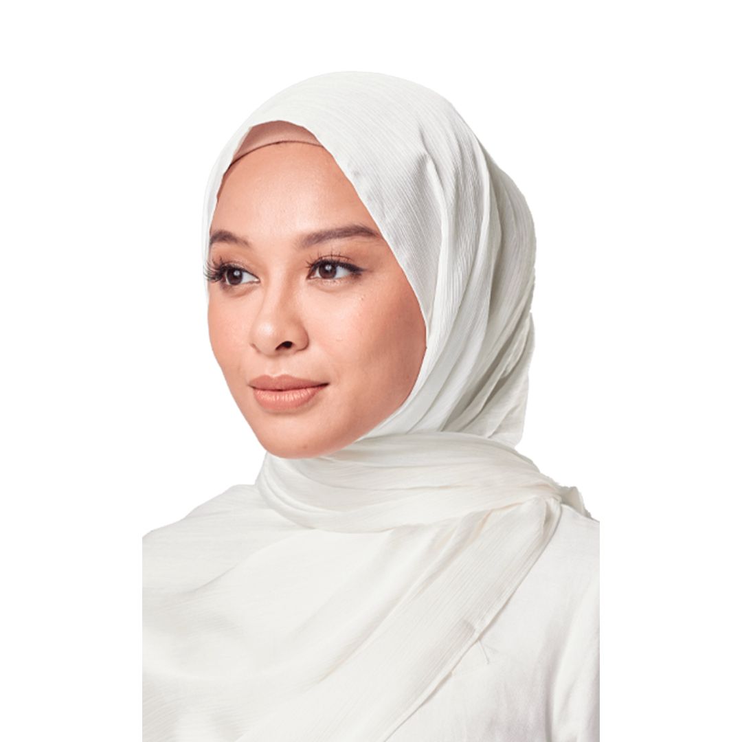 Maya Crinkle Satin Scarf