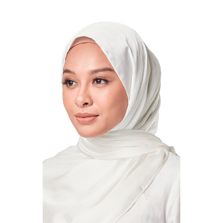 Maya Crinkle Satin Scarf