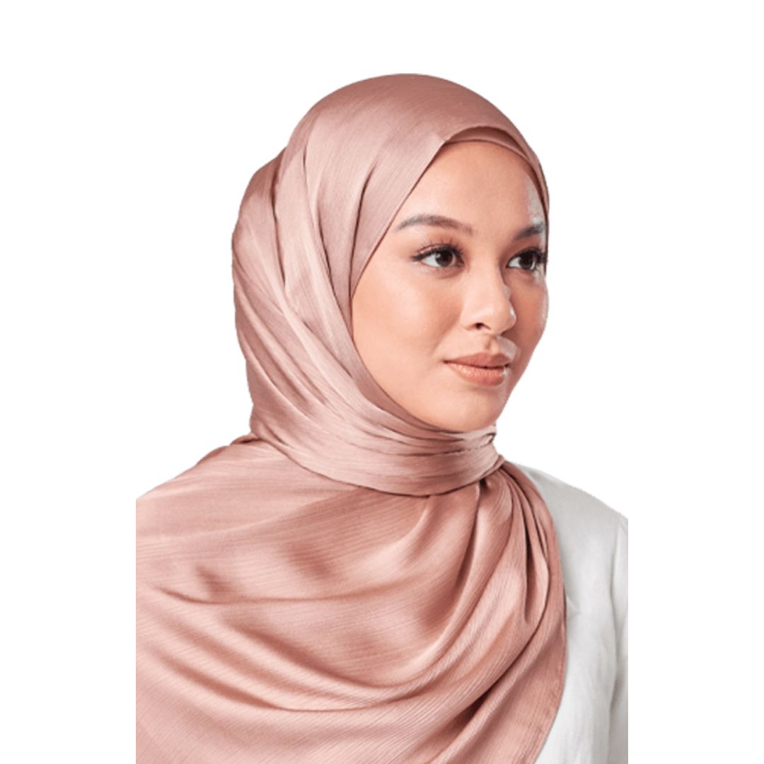 Maya Crinkle Satin Scarf