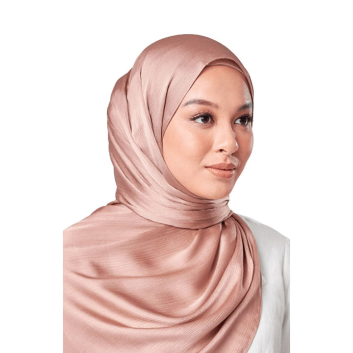 Maya Crinkle Satin Scarf