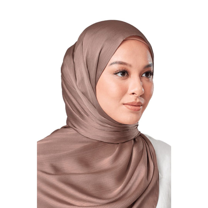 Maya Crinkle Satin Scarf