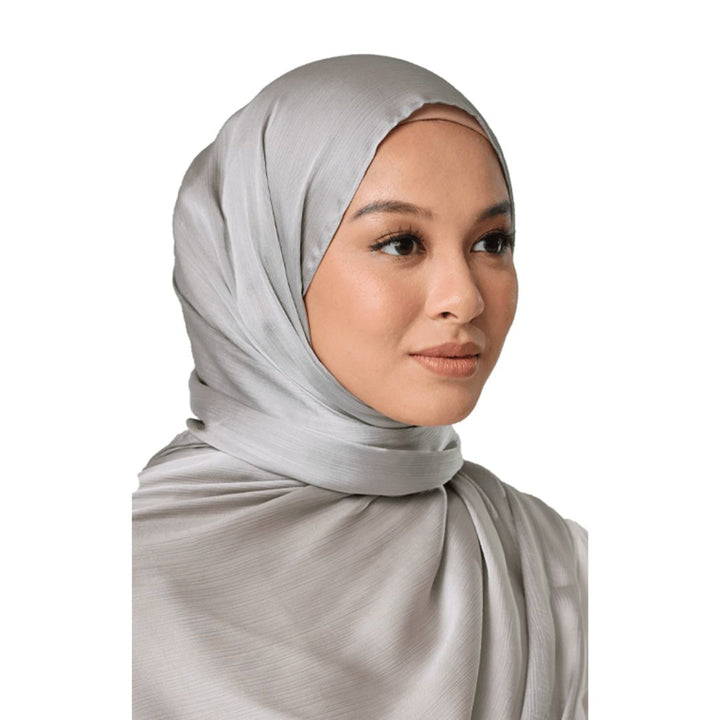 Maya Crinkle Satin Scarf