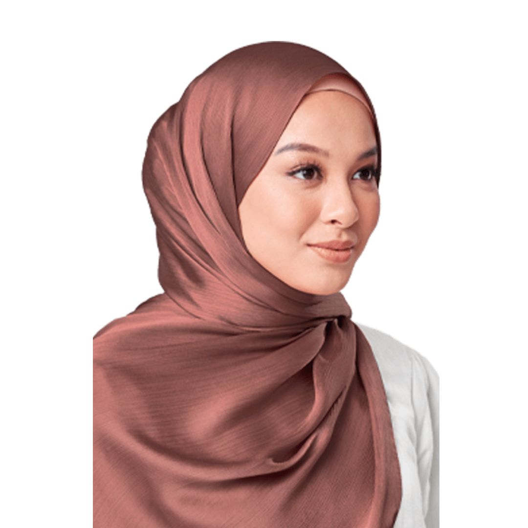 Maya Crinkle Satin Scarf