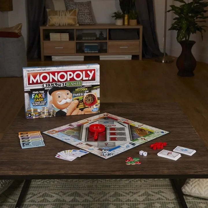 MONOPOLY F2674 Monopoly Crooked Cash | Isetan KL Online Store