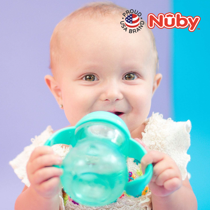 NUBY NB1748 Tritan WN Cup Handle Assorted (240ml/8oz) | Isetan KL Online Store