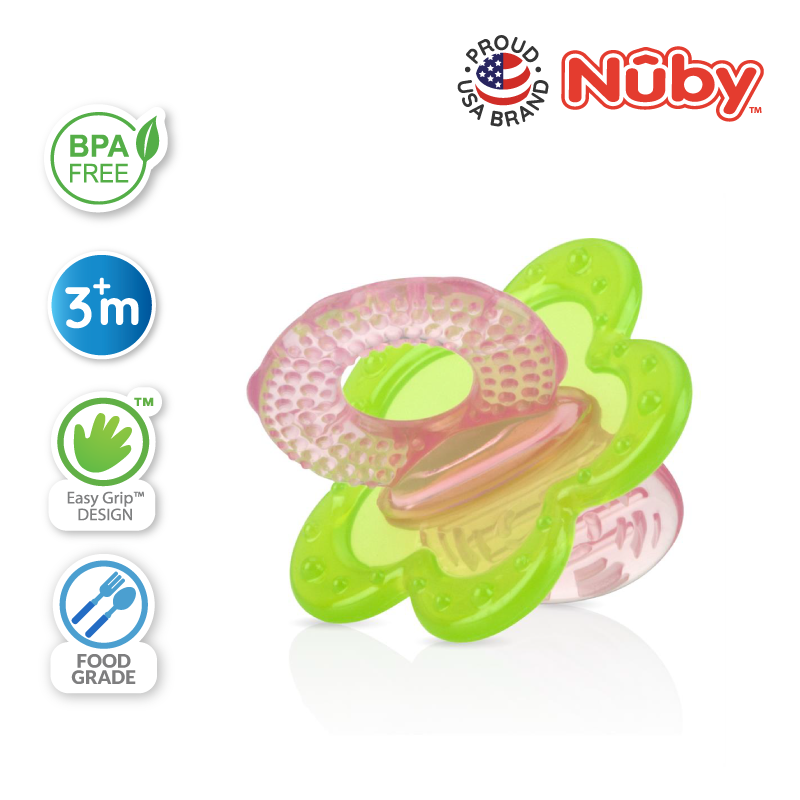 NUBY NB642 Chewbies Silicone Teether & Case Assorted (1pc) | Isetan KL Online Store
