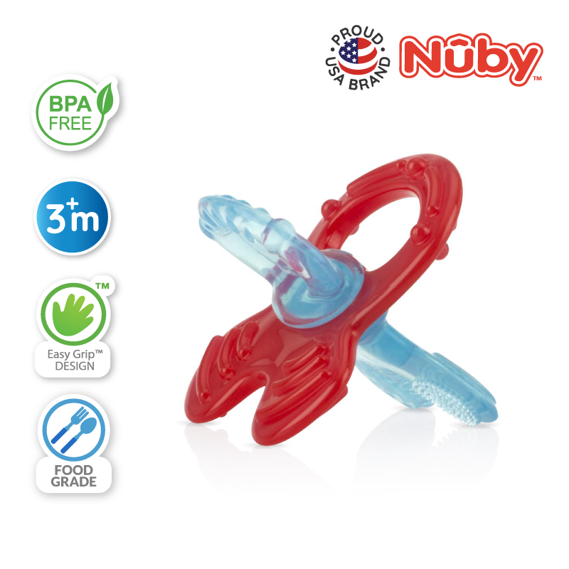 NUBY NB642 Chewbies Silicone Teether & Case Assorted (1pc) | Isetan KL Online Store