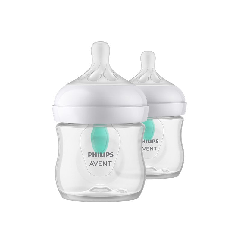 Bottle Natural Response With Airfree Vent 125ml/4z (Single Twin) Twin Pack