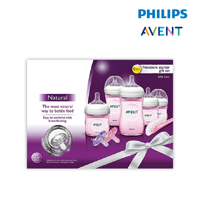 PHILIPS AVENT Newborn Starter Set- Natural 2.0 (Extra Soft Teat) | Isetan KL Online Store