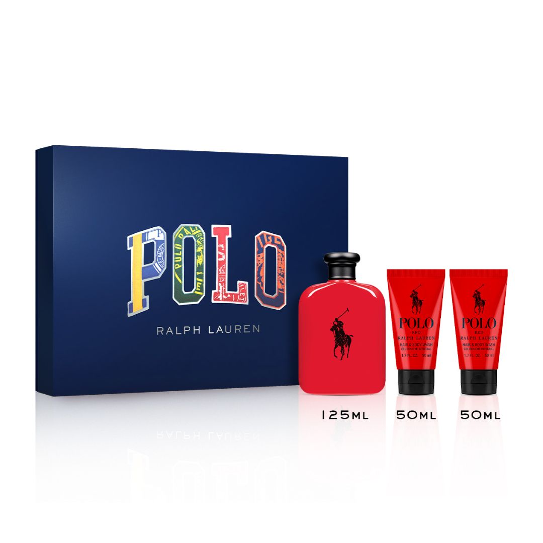 Buy [Special Price] Polo Red EDT 125ml Gift Set Isetan KL Online