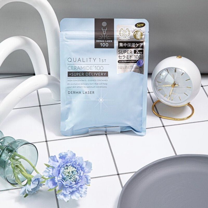 QUALITY 1ST Derma Laser Super Ceramide 100 Mask (7 sheets) | Isetan KL Online Store