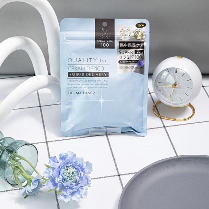QUALITY 1ST Derma Laser Super Ceramide 100 Mask (7 sheets) | Isetan KL Online Store
