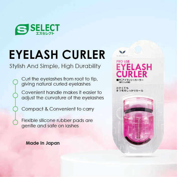 S SELECT Pro Use Eyelash Curler 1s | Shaping Eyelashes | Isetan KL Online Store