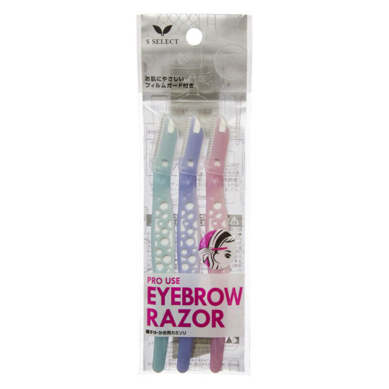 S SELECT Pro Use Eyebrow Razor 3s (M/L size) | Isetan KL Online Store