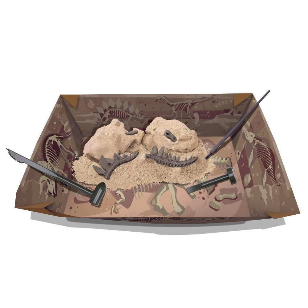 4M KidzLabs Dig a Stegosaurus Skeleton | Isetan KL Online Store