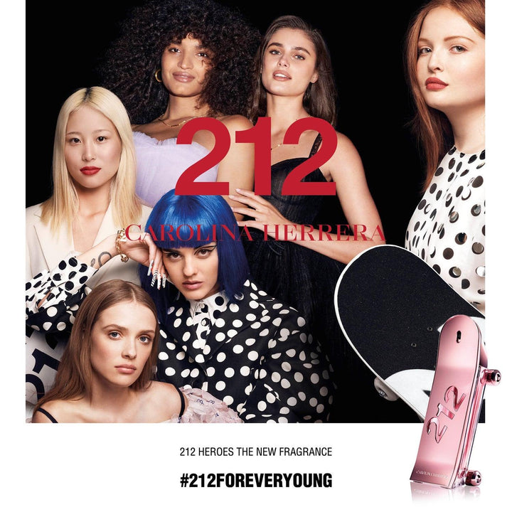 CAROLINA HERRERA 212 Heroes for Her EDP | Isetan KL Online Store