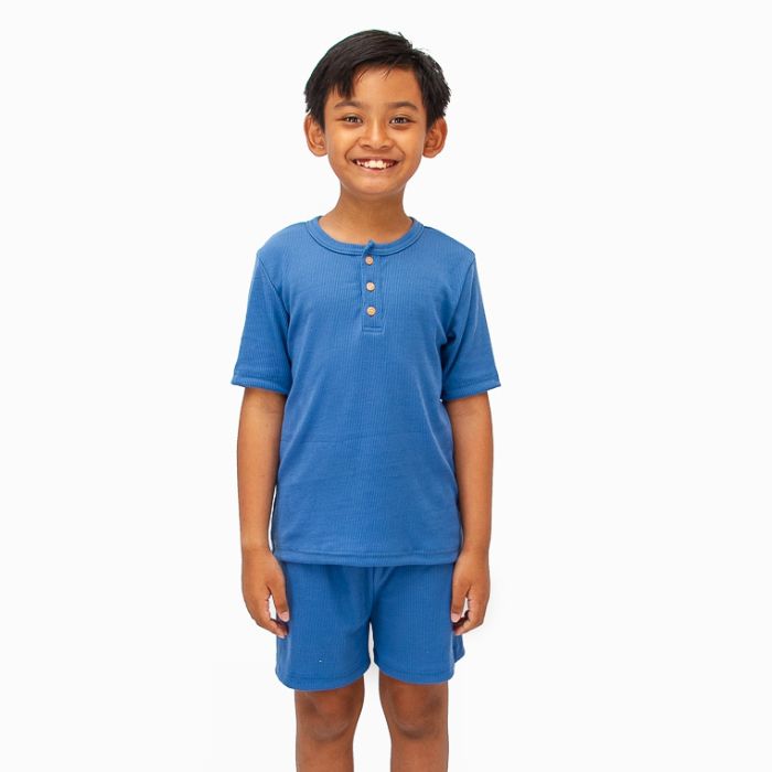 ELOQUE Santai Unisex Loungewear in Egyption Blue | Isetan KL Online Store