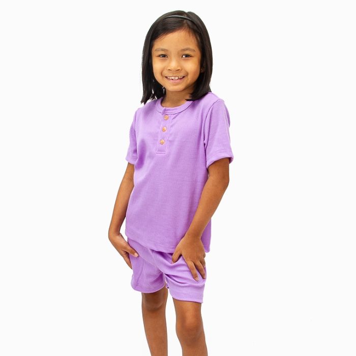 ELOQUE Santai Unisex Loungewear in Lilac | Isetan KL Online Store