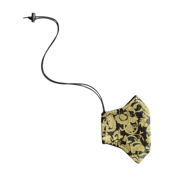 ERVY FASHION Face Mask - Limited Edition Over The Head Loop Series (Black Gold) | Isetan KL Online Store