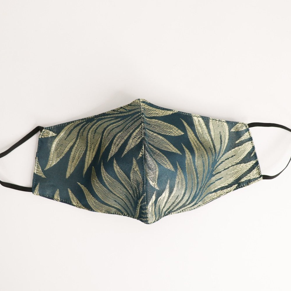 ERVY FASHION Face Mask - Limited Edition Songket Silk Series (Gold Black) | Isetan KL Online Store