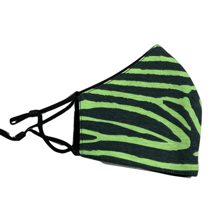 ERVY FASHION Face Mask - Print Series (Green Black) | Isetan KL Online Store