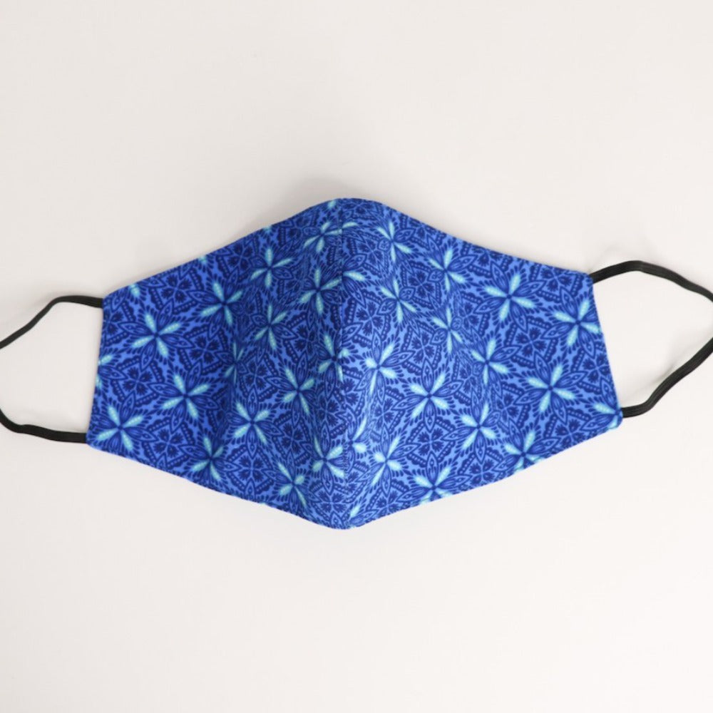 ERVY FASHION Face Mask - Vintage Series (Blue) | Isetan KL Online Store