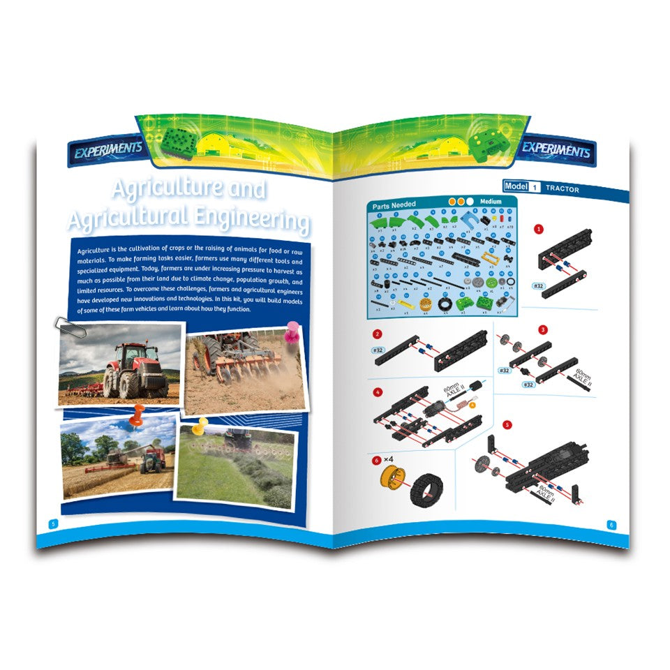 GIGO Experiments - Remote Control Machines Farm (355pcs) | Isetan KL Online Store