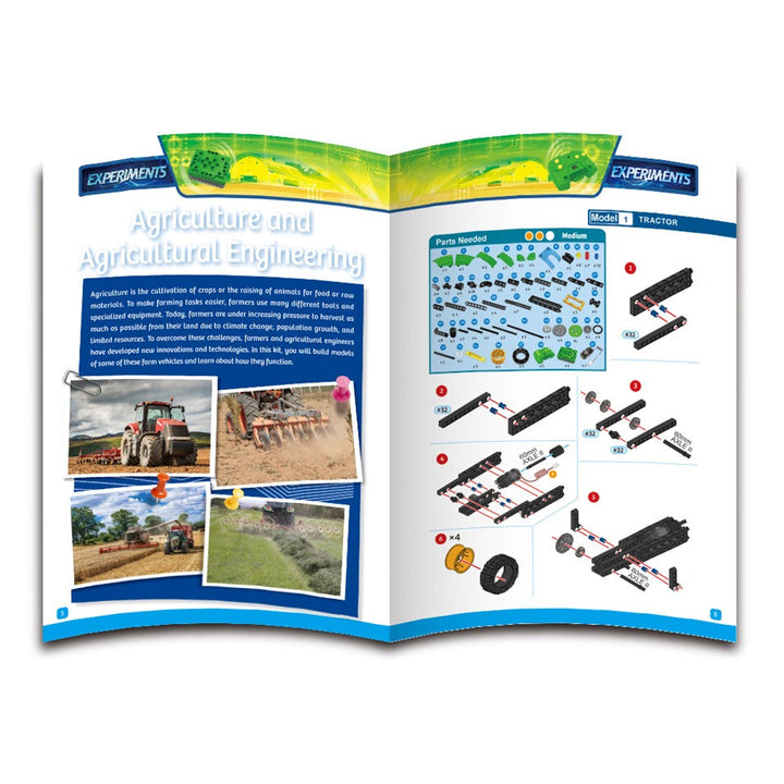 GIGO Experiments - Remote Control Machines Farm (355pcs) | Isetan KL Online Store