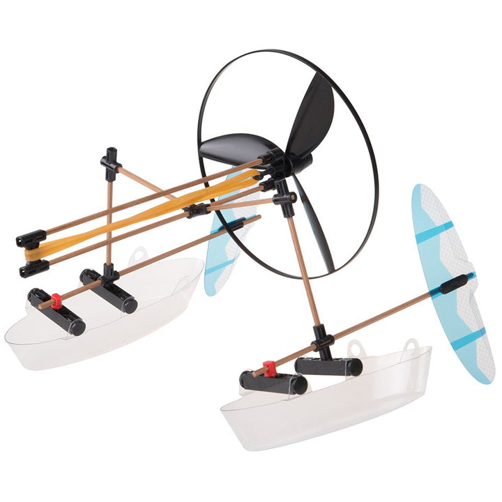 GIGO Experiments - Rubber Band Racers (71pcs) | Isetan KL Online Store