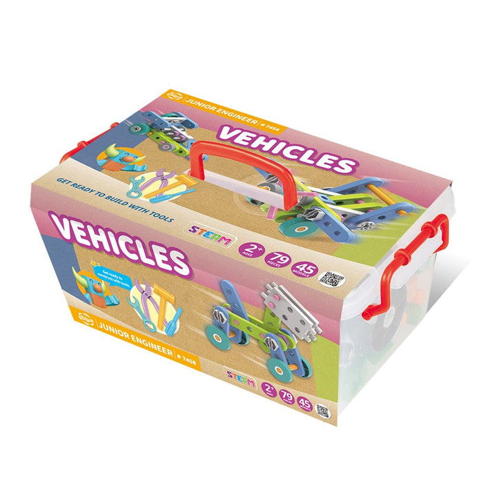 GIGO Junior Engineer - vehicles (79pcs) | Isetan KL Online Store